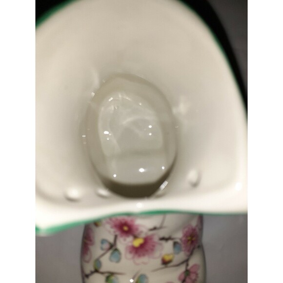 Vintage Old Foley James Kent Staffordshire "Chinese Rose" Porcelain Shoe Pink - Picture 10 of 12